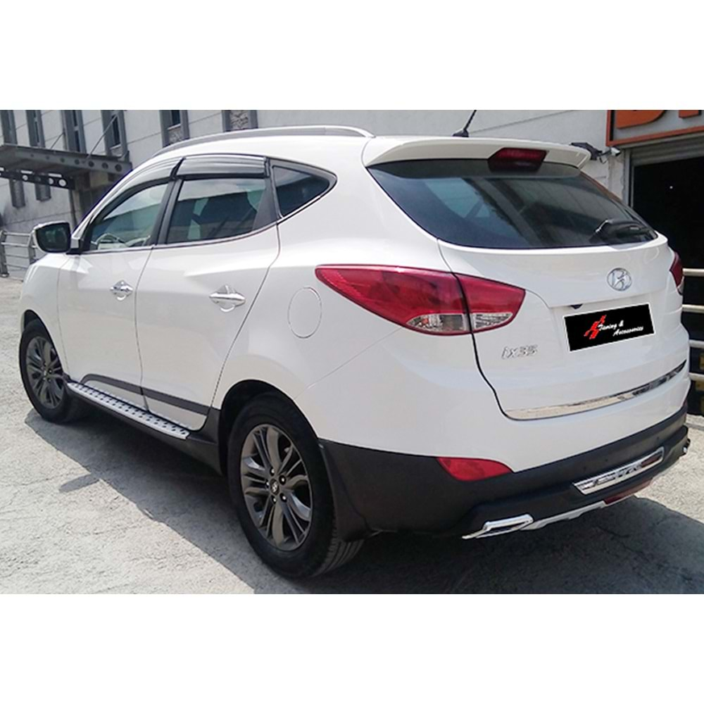 Hyundai IX35 2010+ - Basamak Oem Stil V1 Noktalı , ABS Alüminyum Set