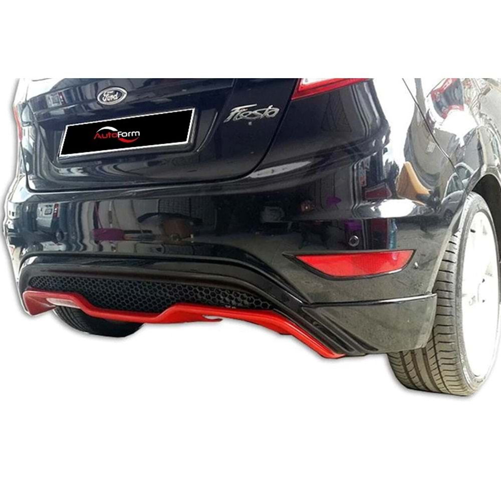 Ford Fiesta Mk6 2008+ - Arka Ek ST Stil, İşlemsiz Ham Yüzey Vakum