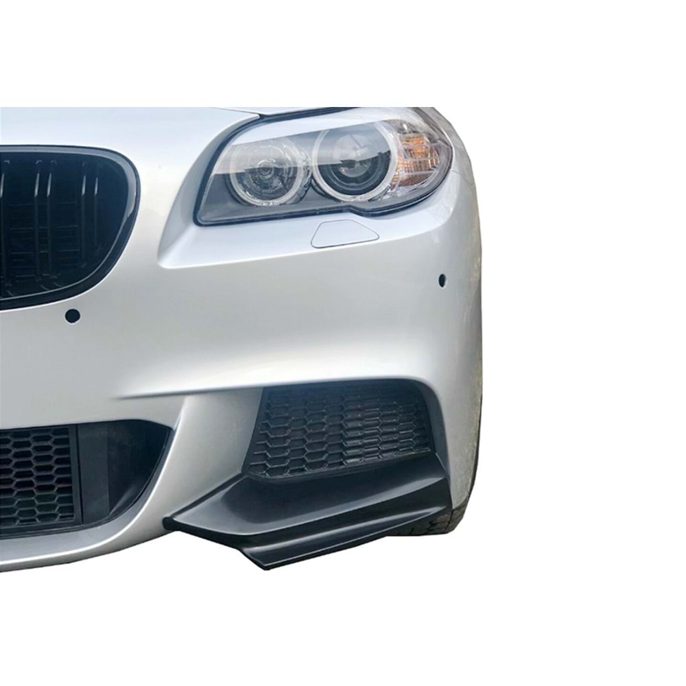 BMW F10 2010+ - Tampon Flap/Ön, A Plus M Performance V1 Stil, Piano Black Parlak Yüzey, Vakum, Set