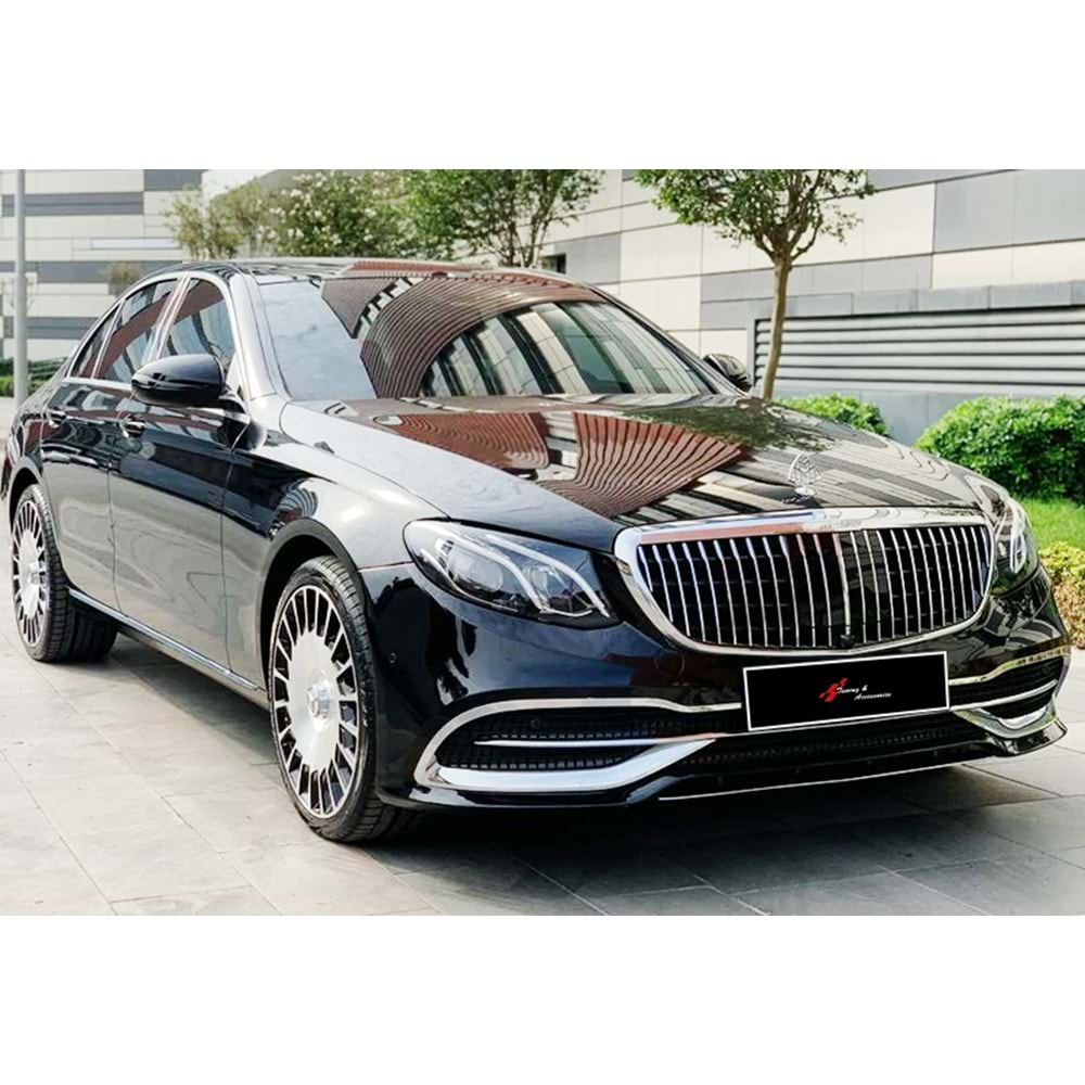 M. Benz W213 2017+ - Panjur Maybach Oem Stil, Krm. Çerçeve Şerit İç ABS