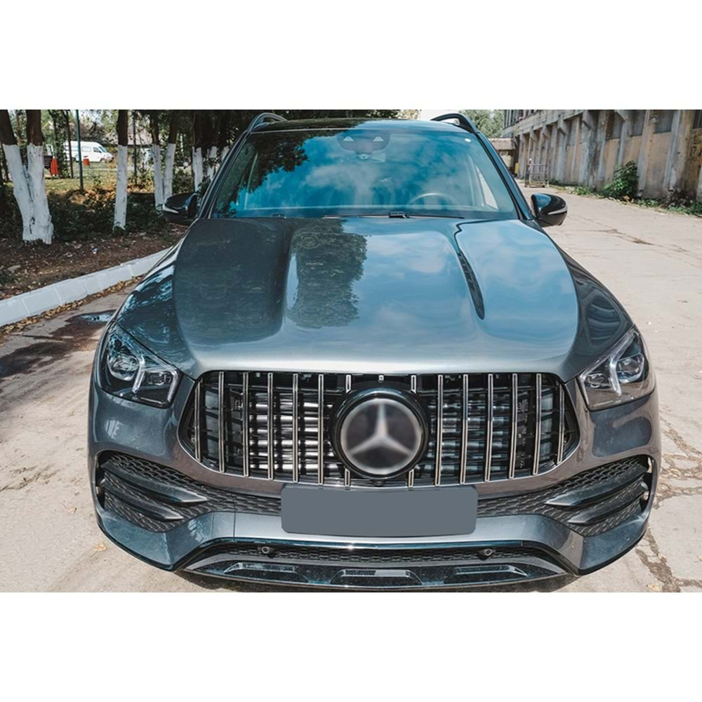 M. Benz W167 2019+ - Panjur GTR Oem Stil, Krm. Çizgi Piano Black İç ABS