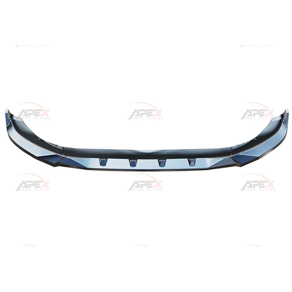 Seat Cupra Leon Mk1 2020+ - Tampon Lipi/Ön, A Pex Cupra V1 Style, Piano Black Parlak Ürün Yüzeyi, Vakum