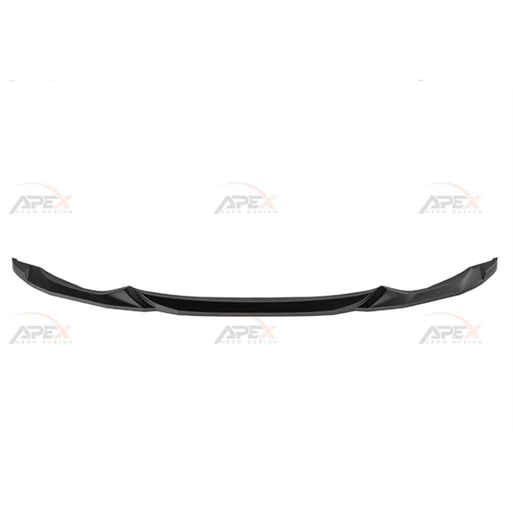 BMW F82 M4 2014+ - Tampon Lipi/Ön, A Pex M4 V1 Stil, Piano Black Parlak Ürün Yüzeyi, Vakum
