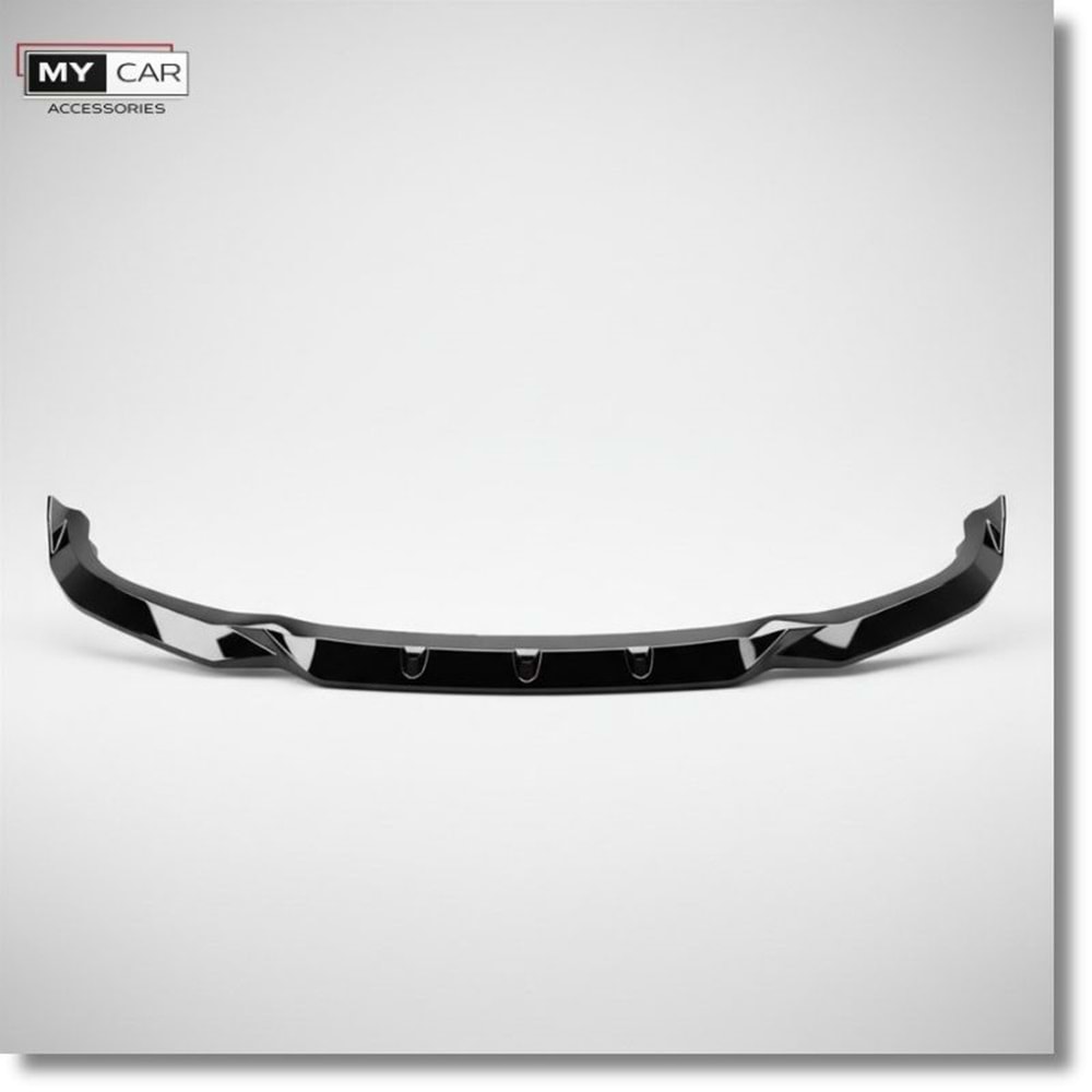 BMW F48 2016+ - Tampon Splitter/Ön, A Plus M Pack V1 Stil, Piano Black Parlak Ürün Yüzeyi, Vakum