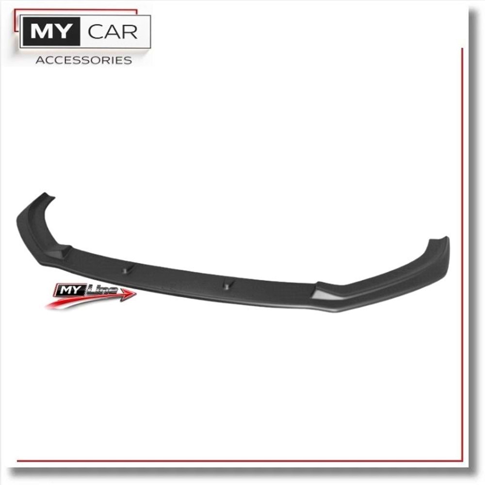 Audi A3 S 8V FL 2017+ - Tampon Lipi/Ön, A Plus S3/S Line V1 Stil, Piano Black Parlak Ürün Yüzeyi, Vakum