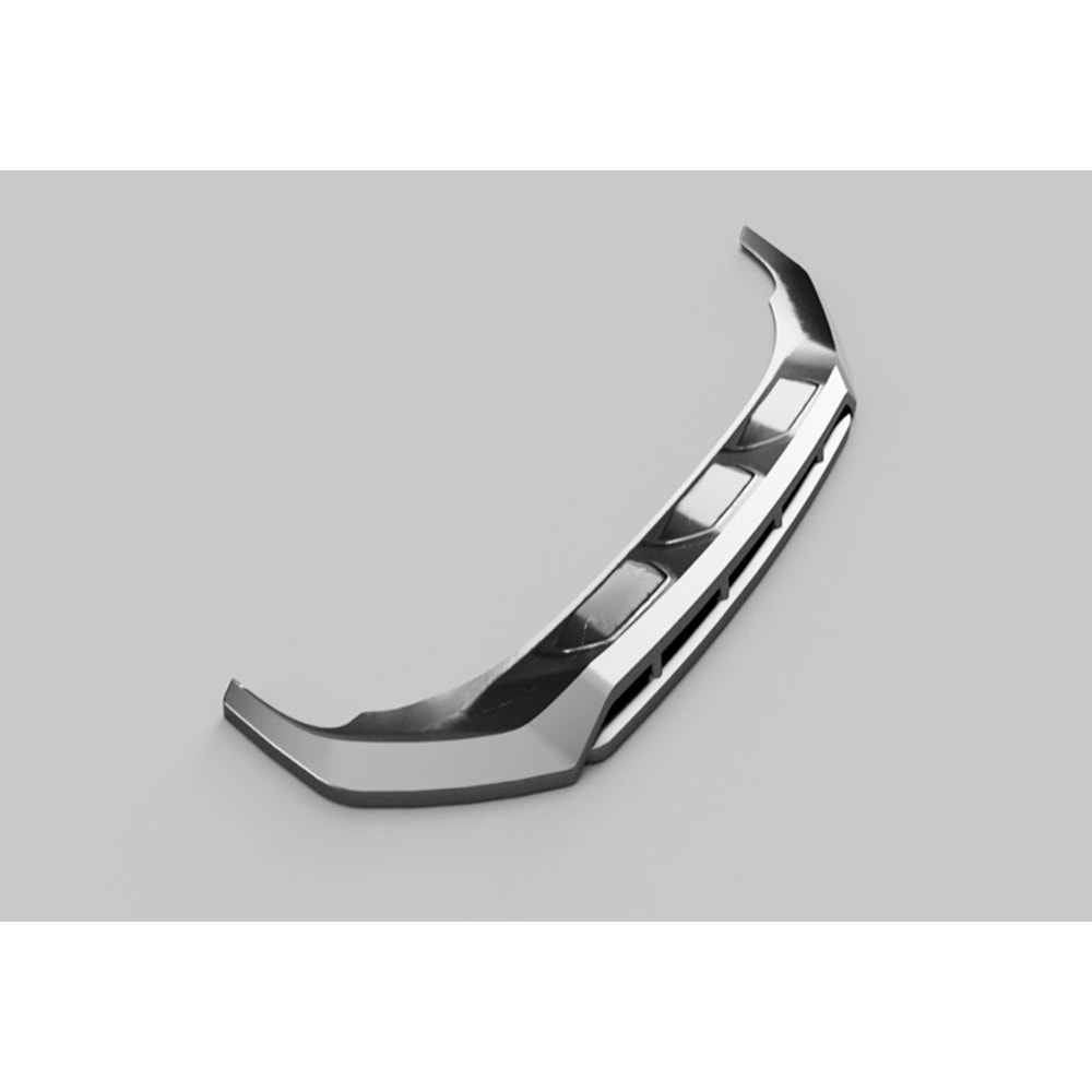 Audi Q7 S Mk2 FL 2020+ - Tampon Lipi/Ön, A Plus S7/S Line V1 Stil, Piano Black Parlak Ürün Yüzeyi, Vakum, Set