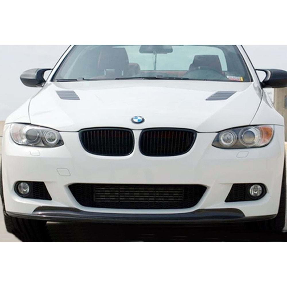 BMW E92 2007+ - Tampon Lipi/Ön, Lip A Plus M Sport Arkym V1 Stil, Piano Black Parlak Ürün Yüzeyi, Vakum