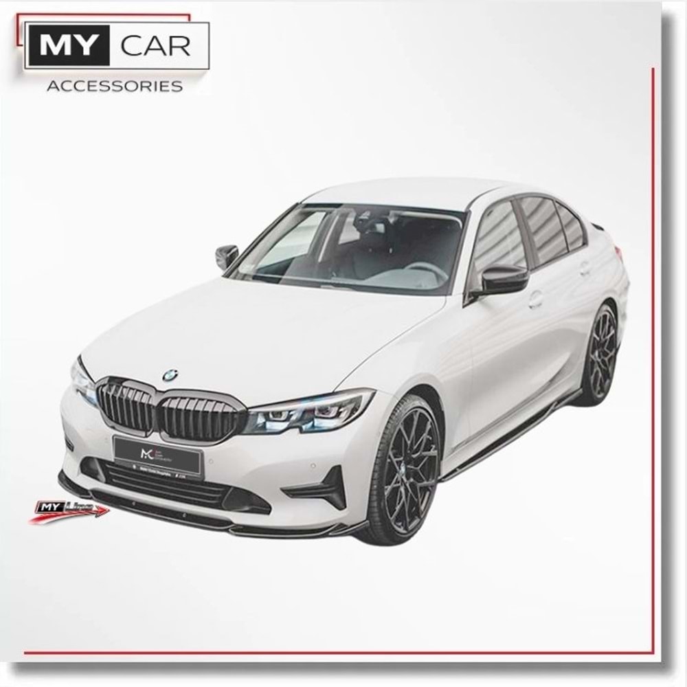 BMW G20 2019+ - Tampon Lipi/Ön, A Plus Standard Bumper V2 Stil, Piano Black Parlak Ürün Yüzeyi, Vakum