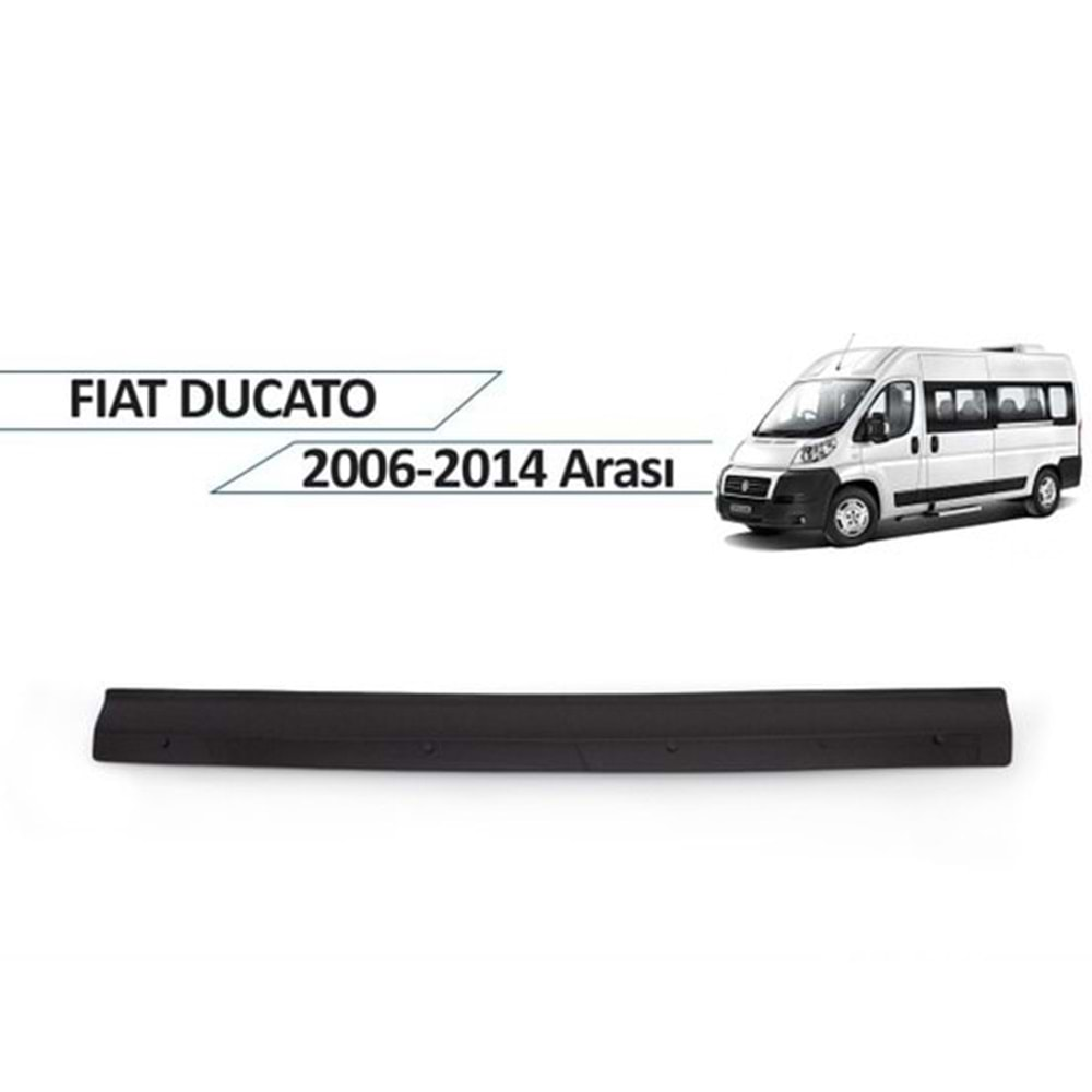 Fiat Ducato -P. Boxer 2006-2014 Kaput Rüzgarlığı Piano Black FVM Oem Klipsli, Piano Black