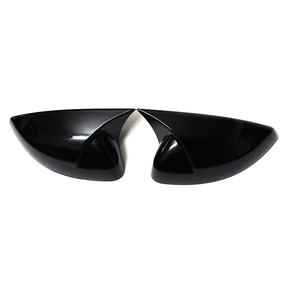 Audi A3 8V 2012+ - Ayna Kapağı, A Pls+ Batman V2 Stil, İthal/Yapıştırma, Piano Black Boyalı Ürün Yüzeyi, ABS, Set