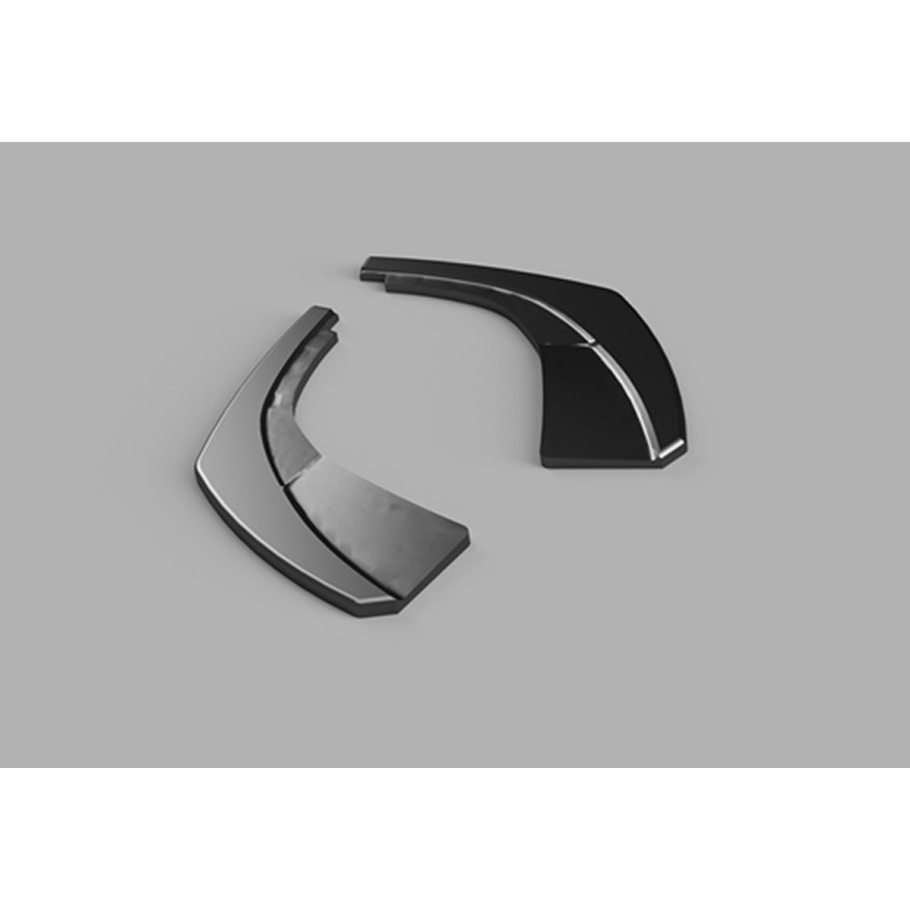 Opel Astra L 2020+ - Flap Arka A Plus+ Std. V1 Stil Tavan, Piano Black Parlak Ürün Yüzeyi Vkm.