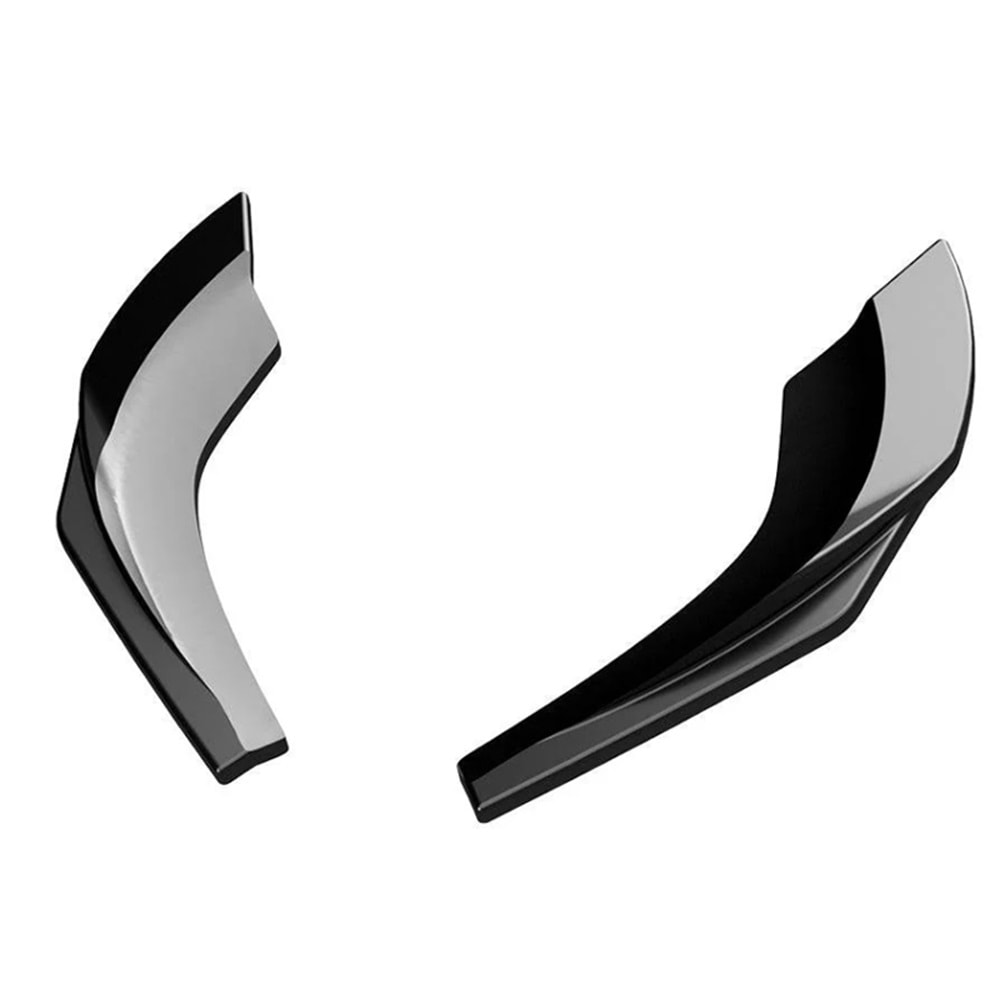 Audi A3 8Y SD 2020+ - Tampon Flap/Arka Yan, A Plus Std. Line V1 Stil, Piano Black Parlak Ürün Yüzeyi, Vakum, Set