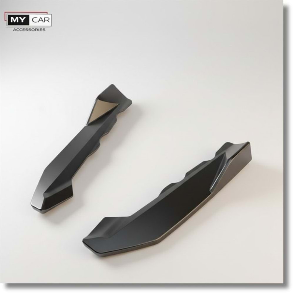 BMW F48 2016+ - Tampon Flap/Arka Yan, A Plus M Pack V1 Stil, Piano Black Parlak Ürün Yüzeyi, Vakum, Set