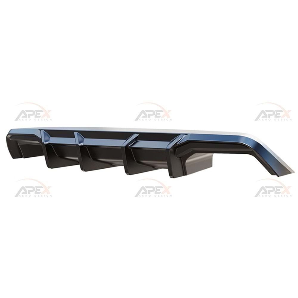 Seat Cupra Formentor Mk1 2020+ - Difüzör/Arka, A Pex Cupra V2 Stil, Piano Black Parlak Ürün Yüzeyi, Vakum