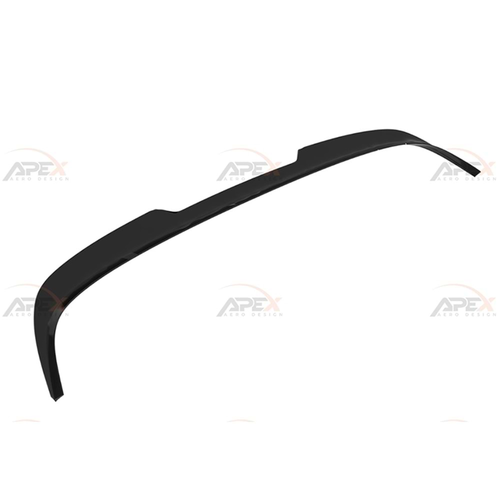 VW Tiguan Mk2 FL 2020+ - Spoiler, A Pex R/R Line V1 Cap Stil, Tavan Üzeri, Çift Taraflı Piano Black Parlak Ürün Yüzeyi, Vakum