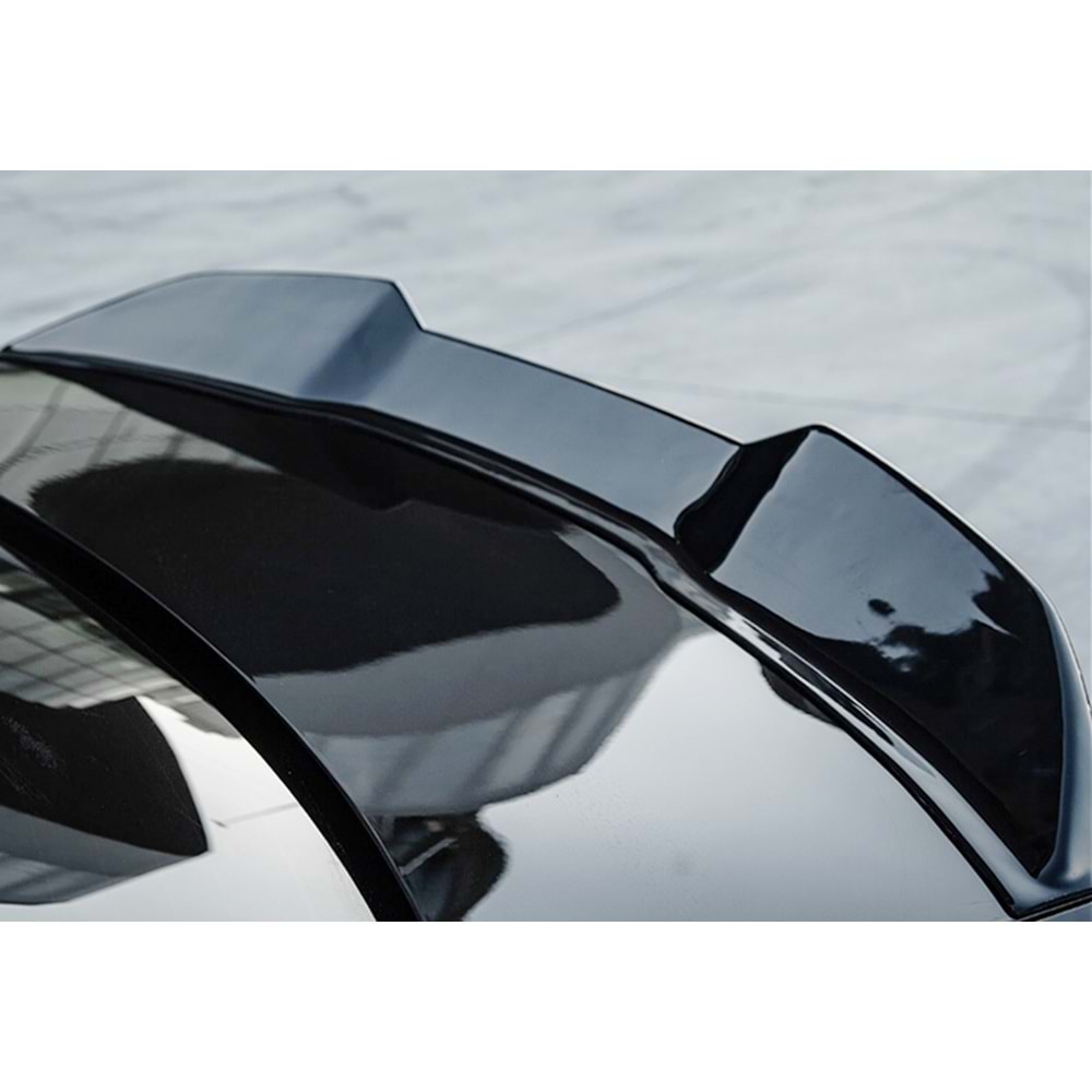 BMW G20 2019+ - Spoiler, A Plus M Pack Cap V1 Stil, Bagaj üzeri, Çift Taraflı Piano Black Parlak Ürün Yüzey, Vakum