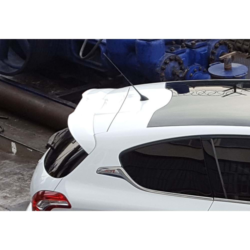 Peugeot 208 2012+ - Spoiler, GT V1 Stil, Tavan Üzeri, Piano Black Boyalı Ürün Yüzeyi, FRP