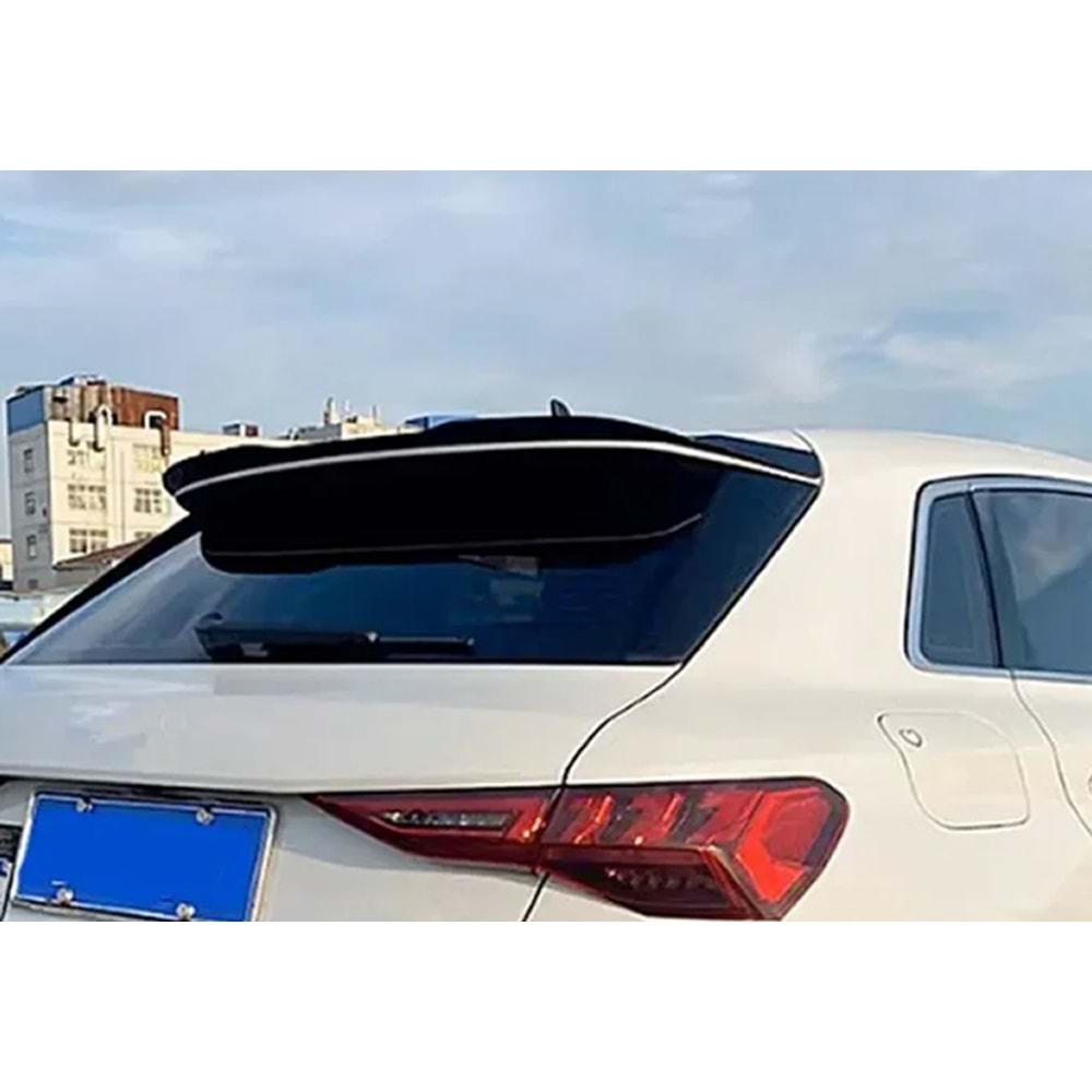 Audi A3 8Y SB 2020+ - Spoiler, S3 Design V1 Stil, Bagaj Üzeri, Piano Black Boyalı Ürün Yüzeyi, ABS
