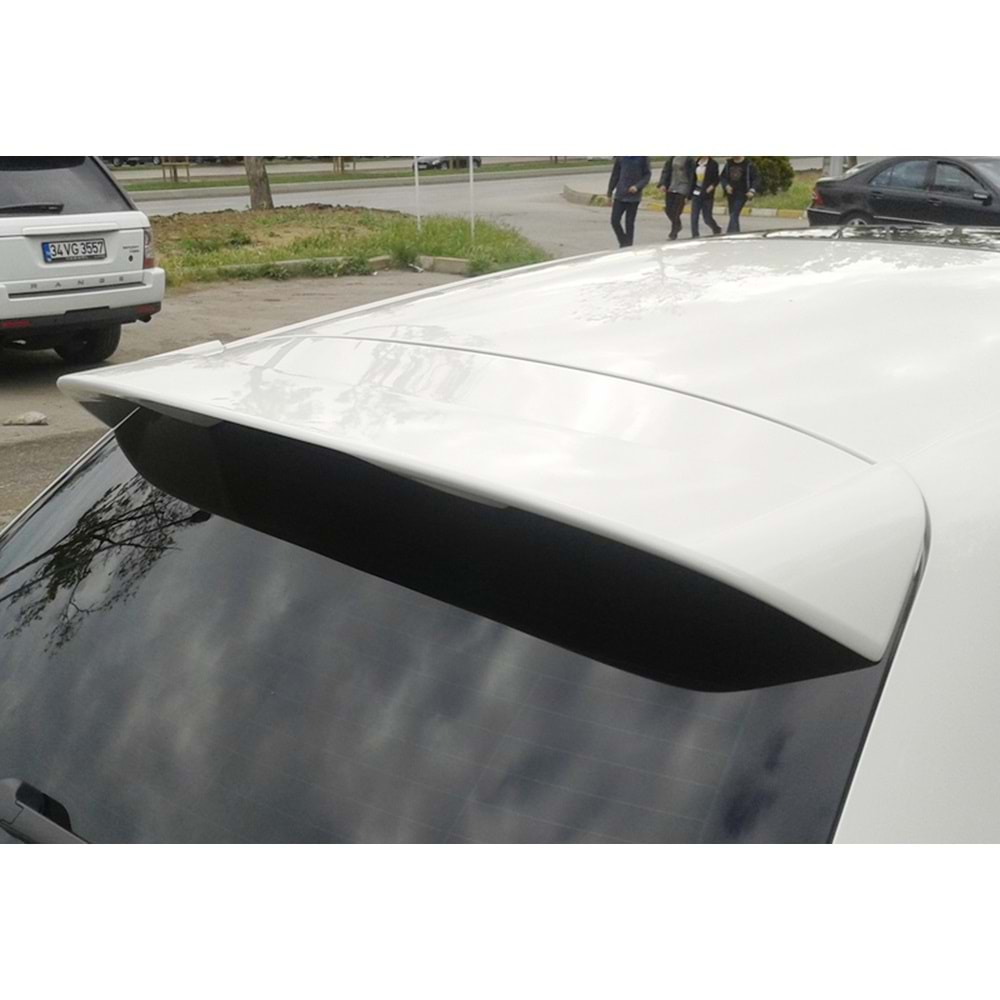 Seat Leon Mk3 4D 2012+ - Spoiler FR V1 Stil Tavan Üzeri, İşlemsiz Yüzey ABS