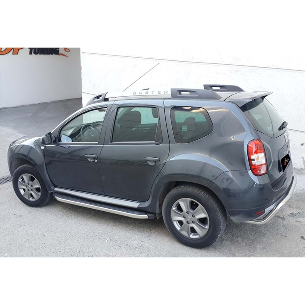 Dacia Duster 1 2009+ - Spoiler Sport Stil Tavan Üzeri, Astar Boyalı Ürün Yüzeyi FRP