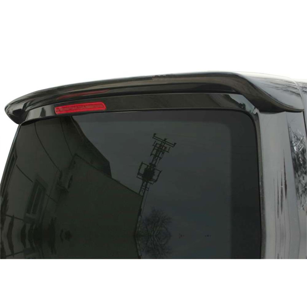 VW Transporter T6 2016+ - Spoiler Sport Tavan Üzeri, Piano Black FRP