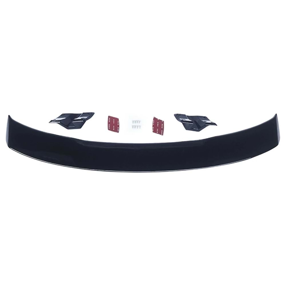 Honda Accord 11 2023+ - Spoiler, Yosef V2 Stil, Bagaj Üzeri, Piano Black Boyalı Ürün Yüzeyi, ABS, Set