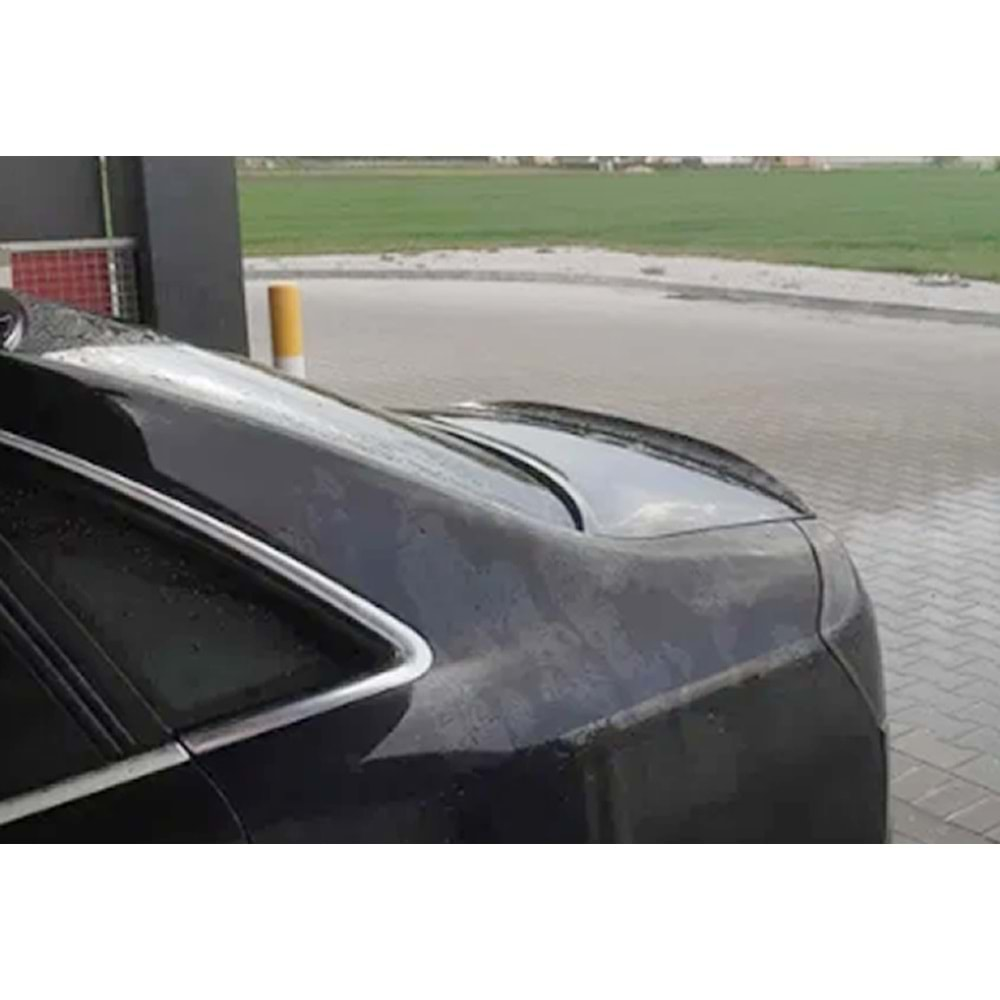 Audi A4 B6, B7 2001+ - Spoiler S4 V2 Stil, Bagaj Üzeri, Piano Black Boyalı Ürün Yüzeyi ABS