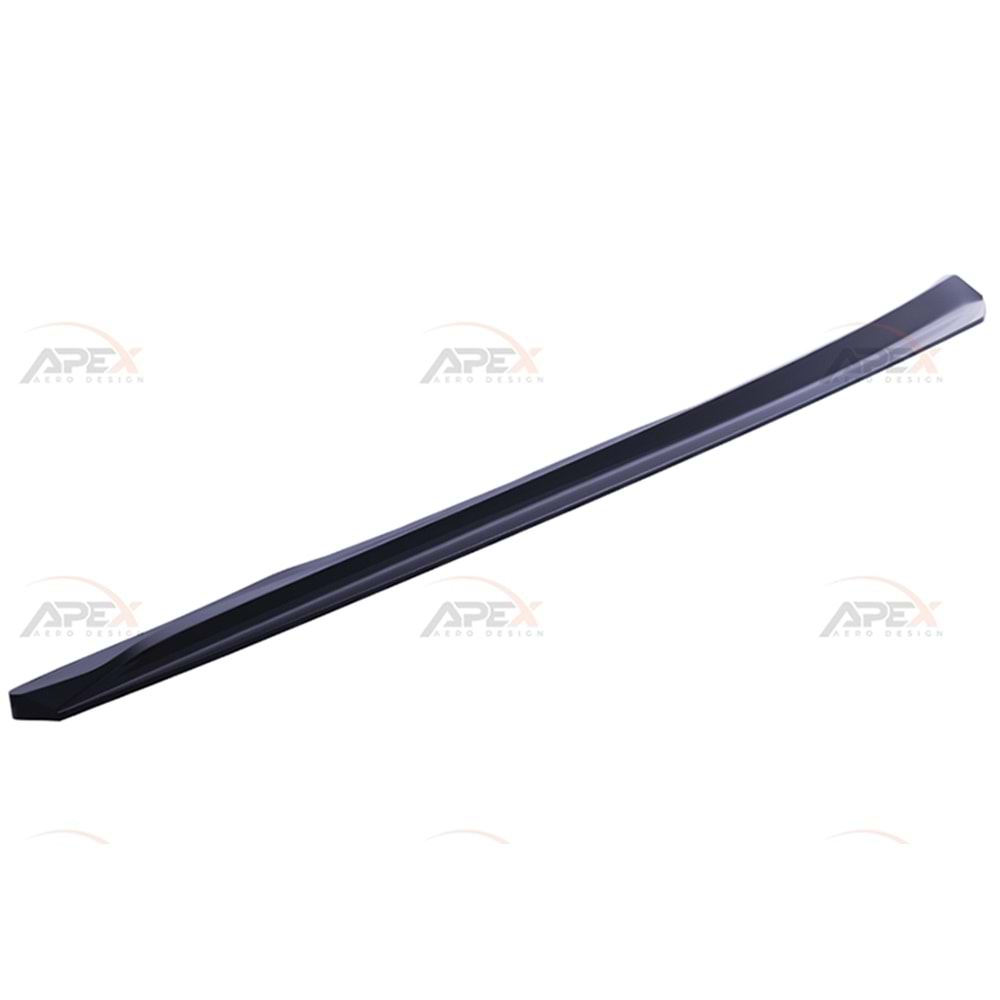 BMW F80 M3 2012+ - Marşpiyel/Alt Çıta, A Pex M3 1 Stil, 202.5 cm, Piano Black Parlak Ürün Yüzeyi, Vakum, Set