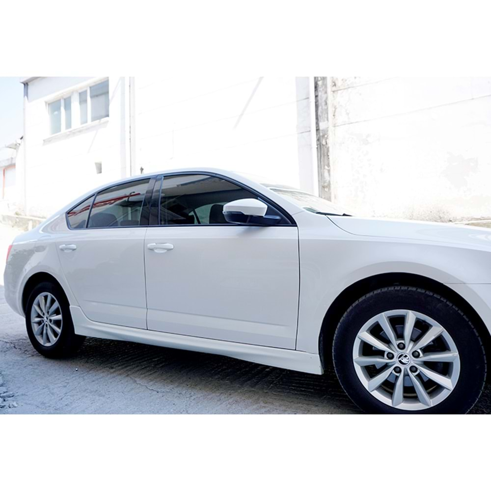 Skoda Octavia Mk3 2013+ - Marşpiyel Sport, İşlemsiz Ham Yüzey Vakum Set