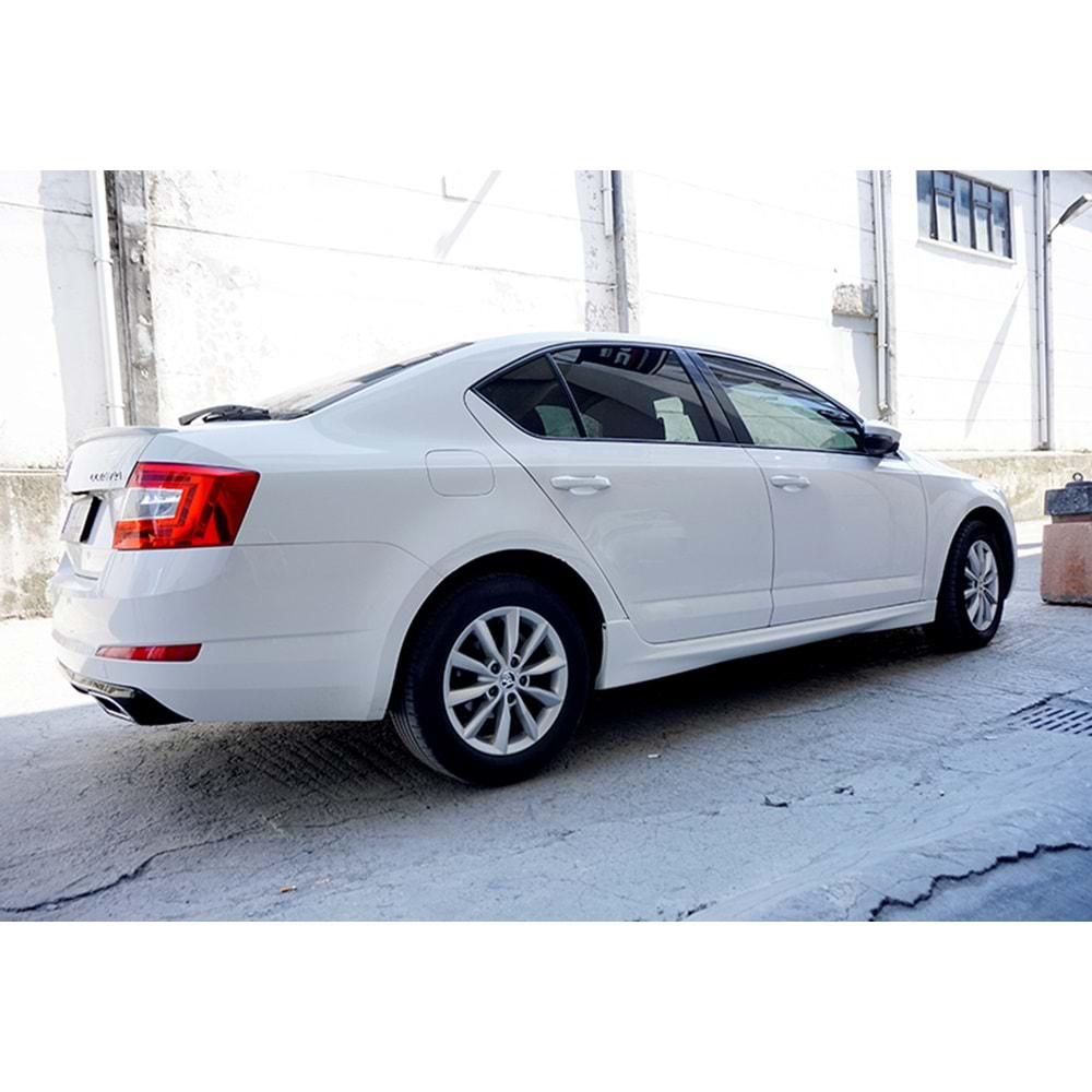 Skoda Octavia Mk3 2013+ - Marşpiyel Sport, İşlemsiz Ham Yüzey Vakum Set