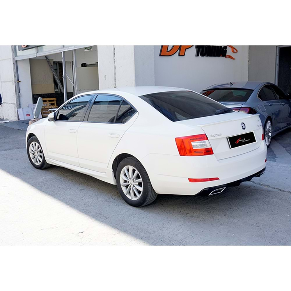 Skoda Octavia Mk3 2013+ - Marşpiyel Sport, İşlemsiz Ham Yüzey Vakum Set