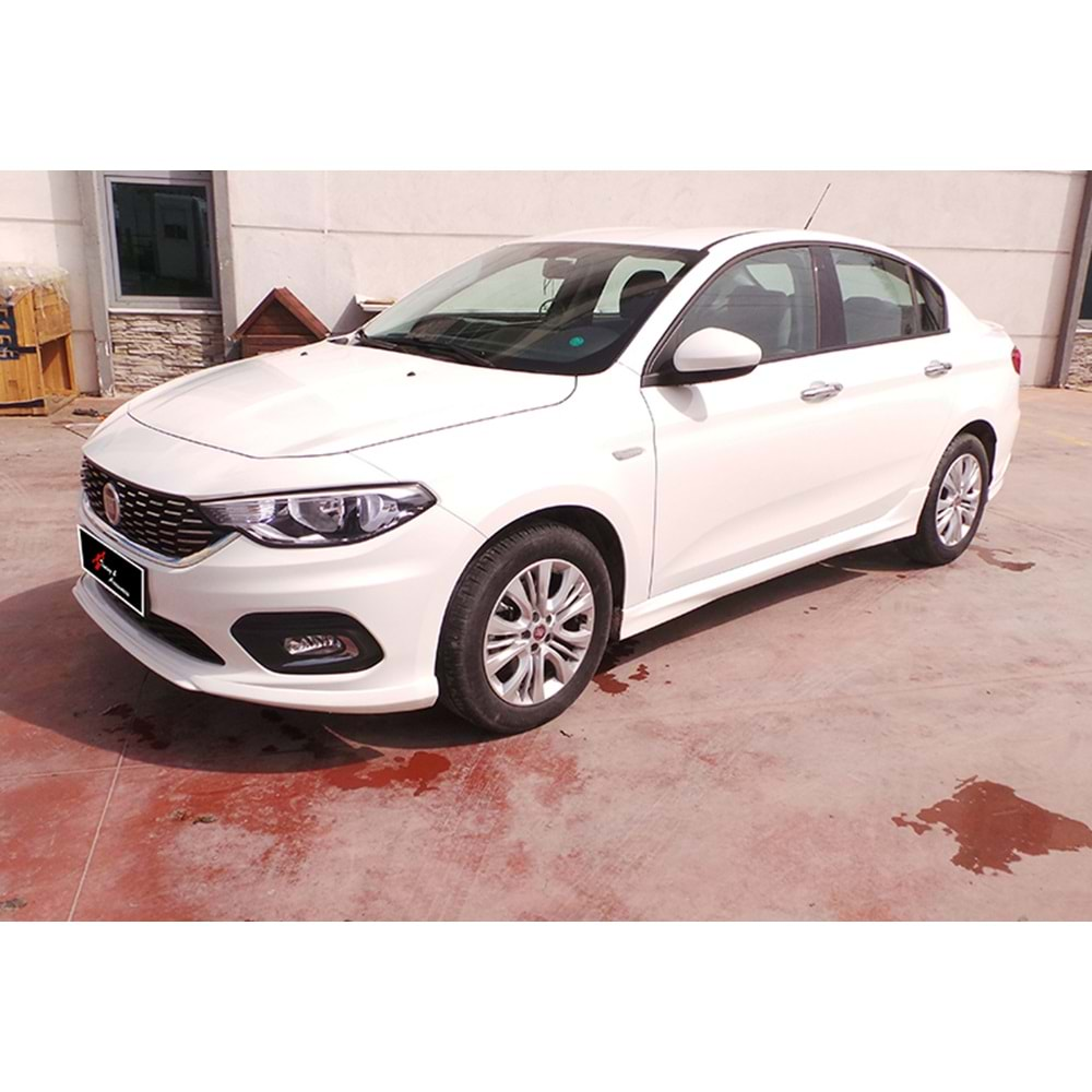 Fiat Egea SD 2015+ - Marşpiyel Sport Stil, İşlem Yapılmamış Ham Ürün Yüzey, Vakum, Set