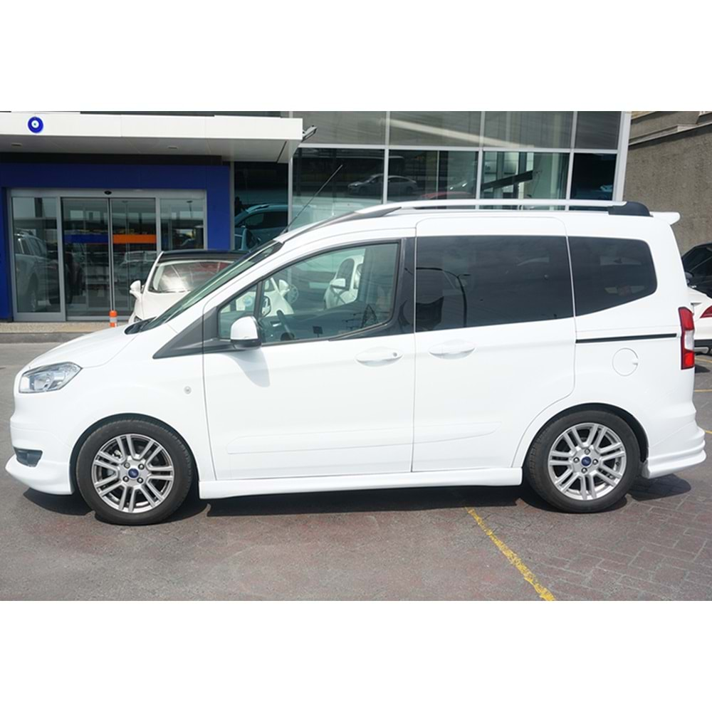 Ford T. Courier 2014+ - Marşpiyel Sport Stil, İşlemsiz Ham Yüzey Vakum Set