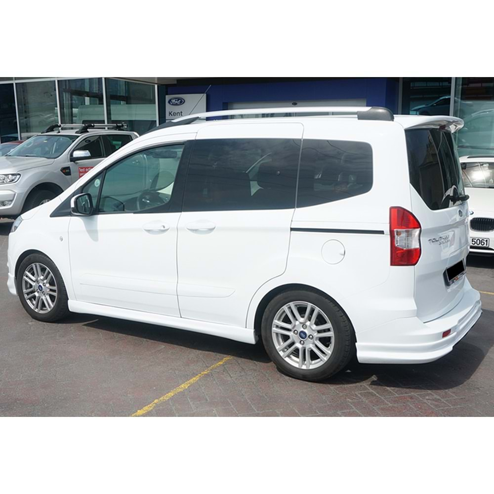 Ford T. Courier 2014+ - Marşpiyel Sport Stil, İşlemsiz Ham Yüzey Vakum Set