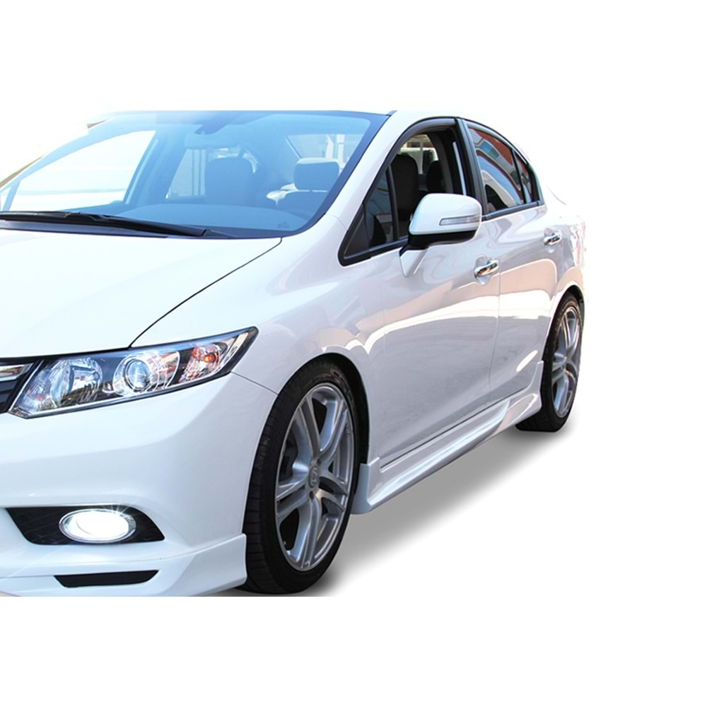 Honda Civic FB7 2012+ - Marşpiyel Custom, İşlemsiz Ham Yüzey Vakum Set