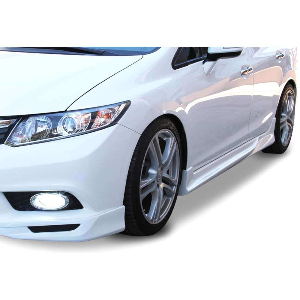 Honda Civic FB7 2012+ - Marşpiyel Custom, İşlemsiz Ham Yüzey Vakum Set