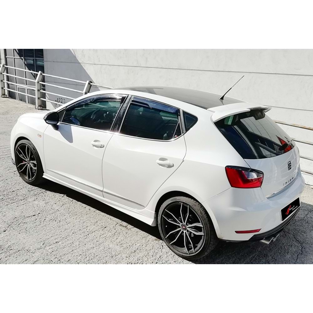 Seat Ibiza Mk4 2008+ - Marşpiyel Cupra Stil 4 Kapı, İşlemsiz Ham Yüzey Vakum Set