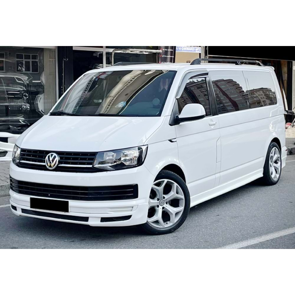 VW Transporter T6.1 2016+ - Marşpiyel Sport U. Şase, İşlemsiz Ham Yüzey Vakum Set