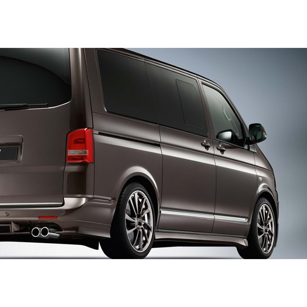 VW Transporter T5.2 2009+ - Marşpiyel ABT Stil, İşlemsiz Ham Yüzey Vakum Set