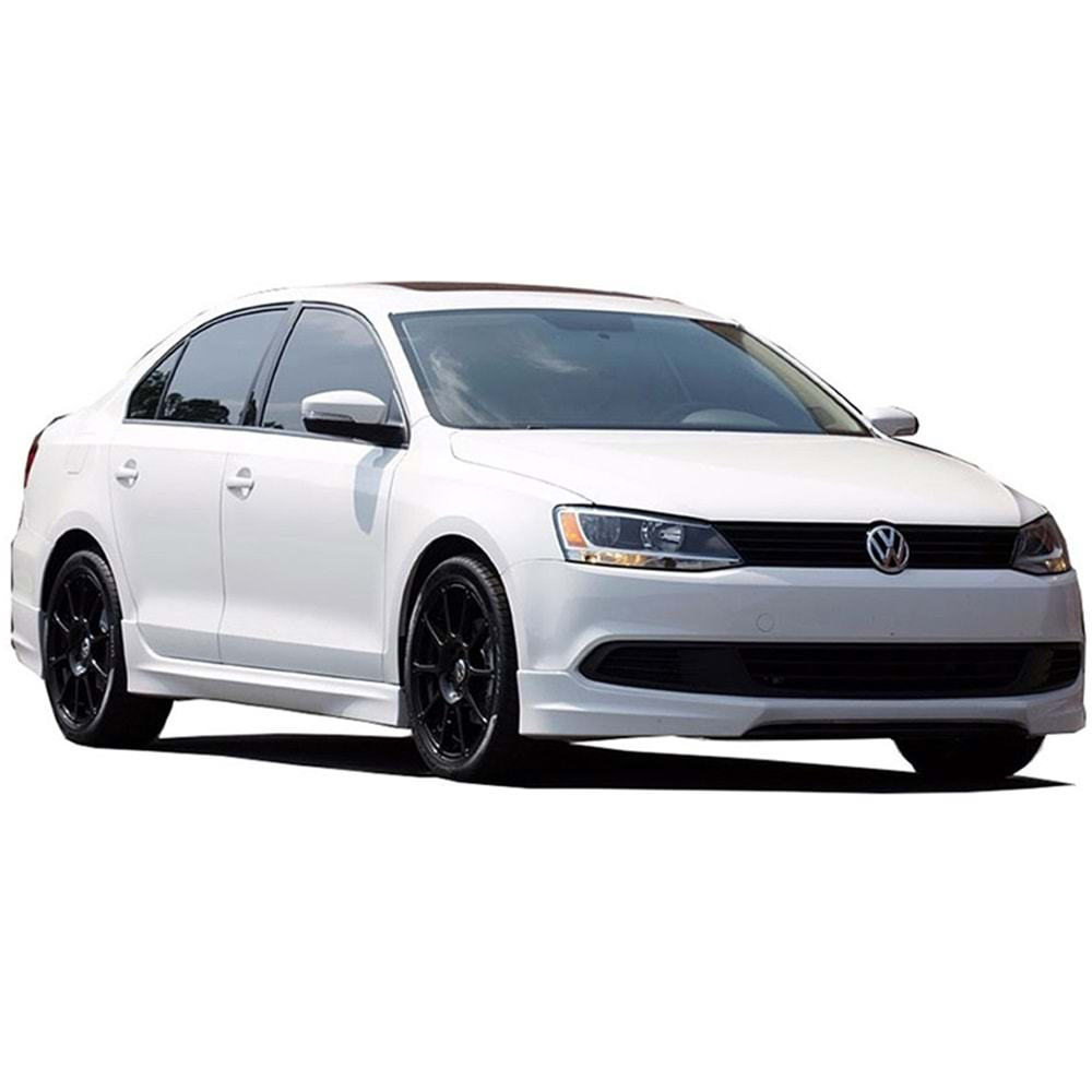 VW Jetta Mk6 2010+ - Marşpiyel R Stil, İşlemsiz Ham Yüzey Vakum Set