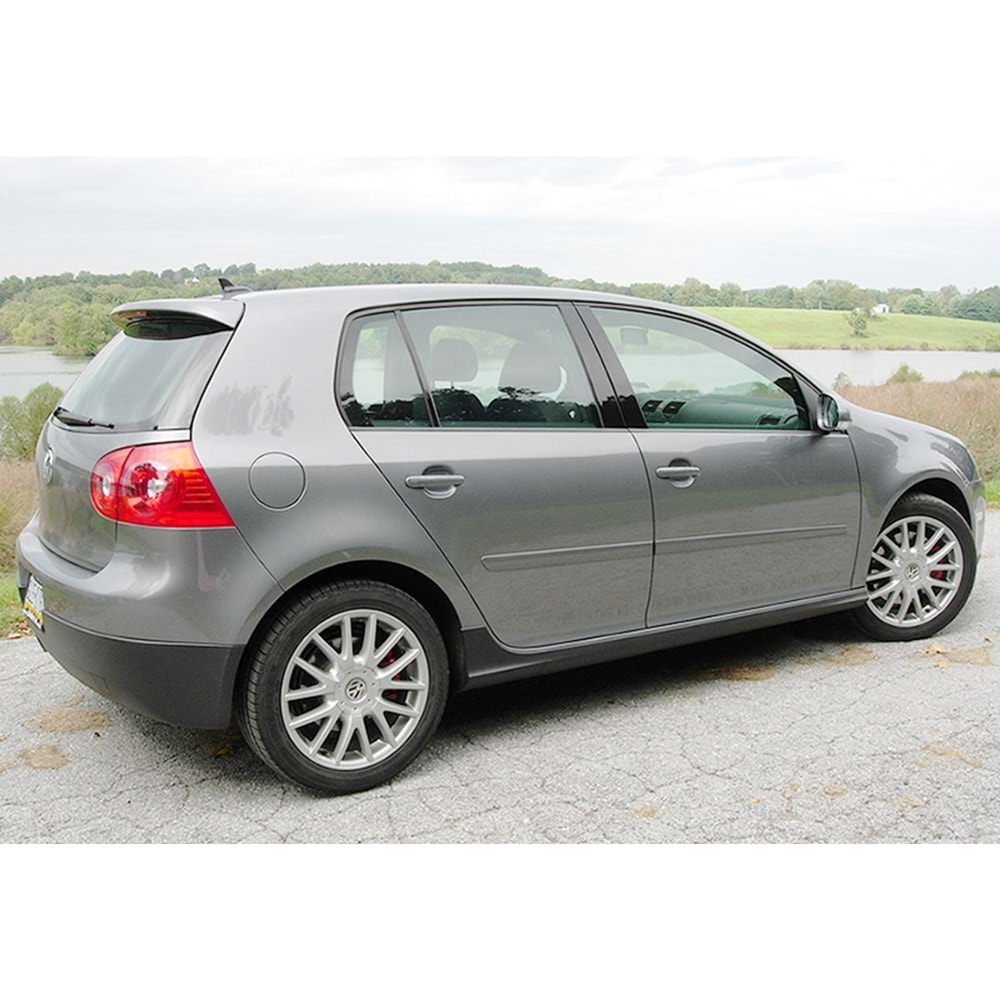 VW Golf Mk6 2008+ - Marşpiyel GTI Stil, İşlemsiz Ham Yüzey Vakum Set