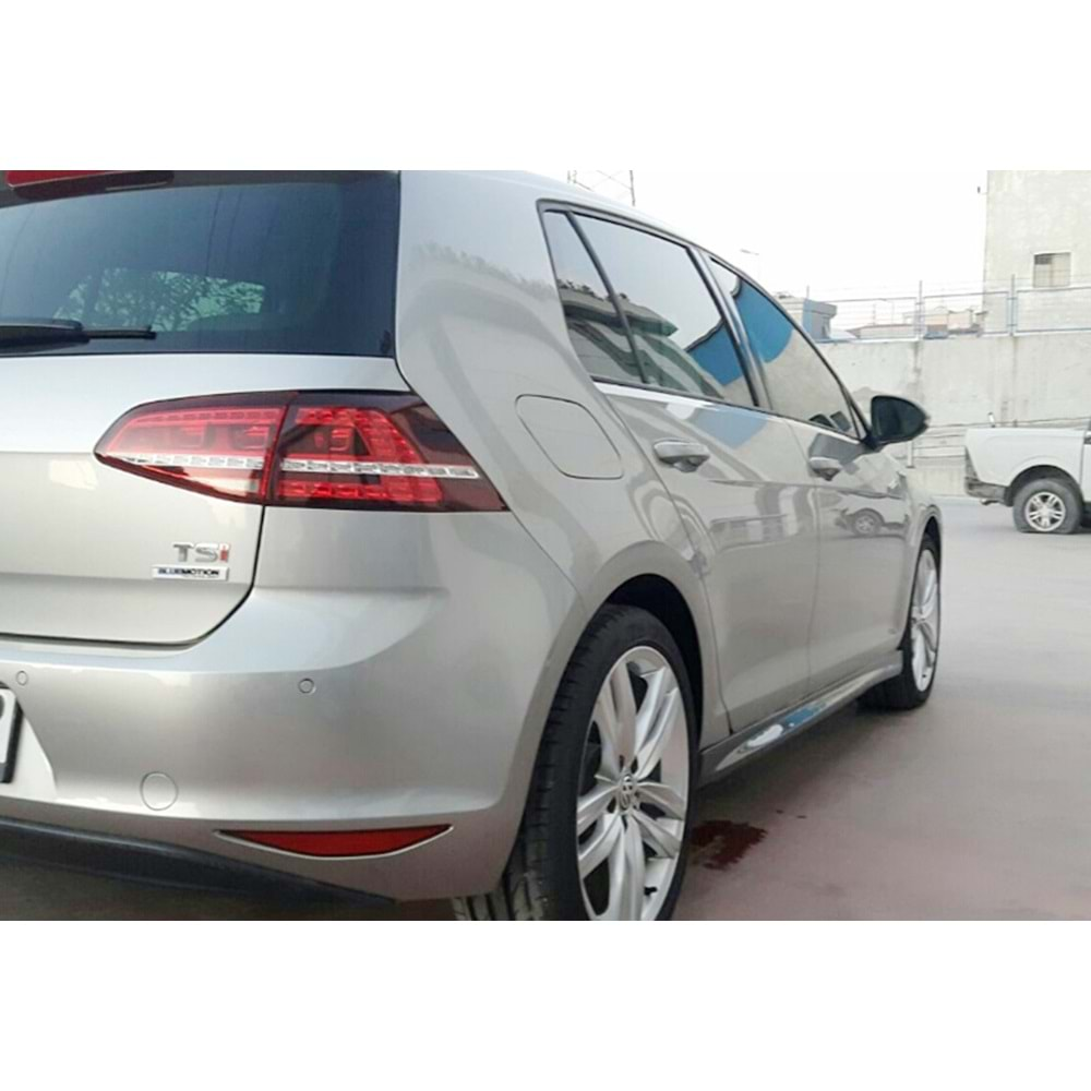 VW Golf Mk7 2012+ - Marşpiyel Sport, İşlemsiz Ham Yüzey Vakum Set