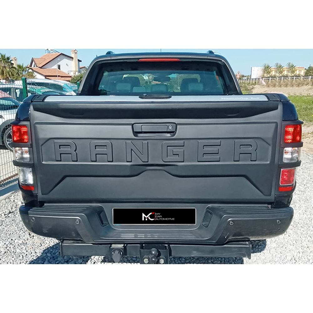 Ford Ranger Wildtrak T6 2011+ - Bagaj Üst Kaplaması A Plus+ Raptor V1 Stil, Mat Siyah Vkm.