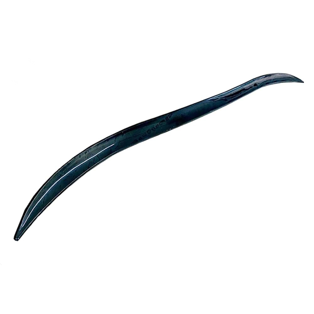 Universal - Spoiler Anatomik Stil Bagaj Üzeri, 120 cm Piano Black PVC