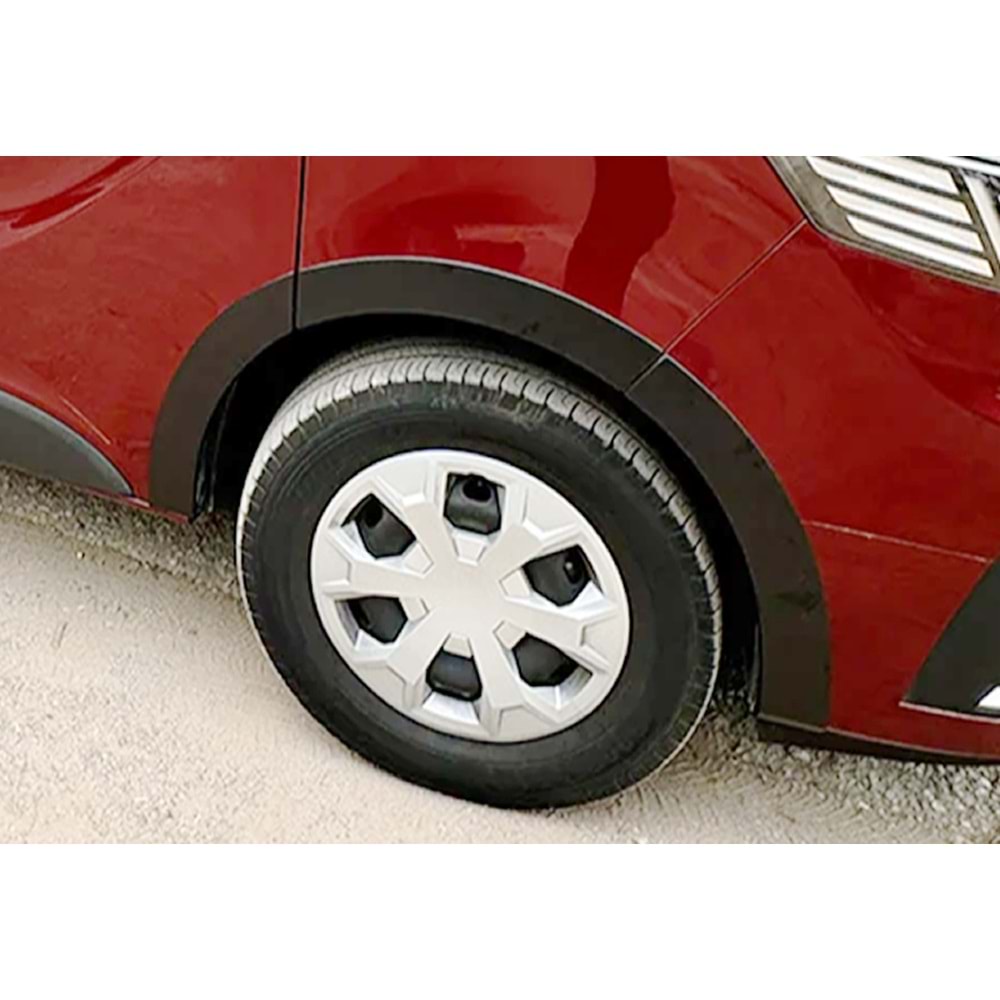 Renault Trafic 3 FL2 2022+ - Çamurluk Kaplaması/Üst, A Plus Std Line V1, Uzun Şase, Mat Siyah Ürün Yüzeyi, Vakum, Set