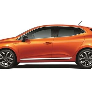 Renault Clio 5 2019+ - Krom Kapı Koruma Çıtası Yan, Paslanmaz Çelik Set