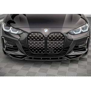 BMW G22 2020+ - Tampon Lip/Ön A Plus M440i M Pack V1 Stil, Piano Black Parlak Ürün Yüzeyi Vkm.