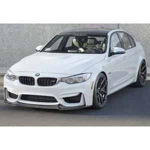 BMW F30 2012+ - Tampon Lipi/Ön, A Plus Vorstainer V1 Stil, TW. Tampon için, Piano Black Ürün Yüzeyi, Vakum