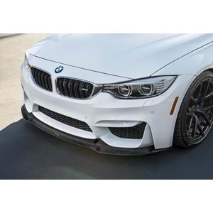 BMW F30 2012+ - Tampon Lipi/Ön, A Plus Vorstainer V1 Stil, TW. Tampon için, Piano Black Ürün Yüzeyi, Vakum