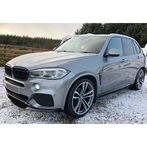 BMW F15 2013+ - Tampon Lipi/Ön, A Plus M Performance V1 Stil, M Spt. Tmpn. için, Piano Black Parlak Ürün Yüzeyi, Vakum